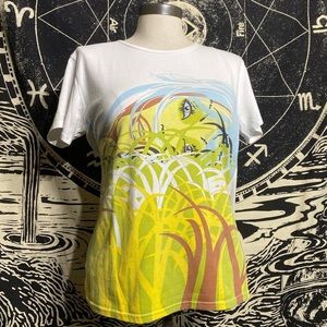 Vintage Custo Barcelona graphic top